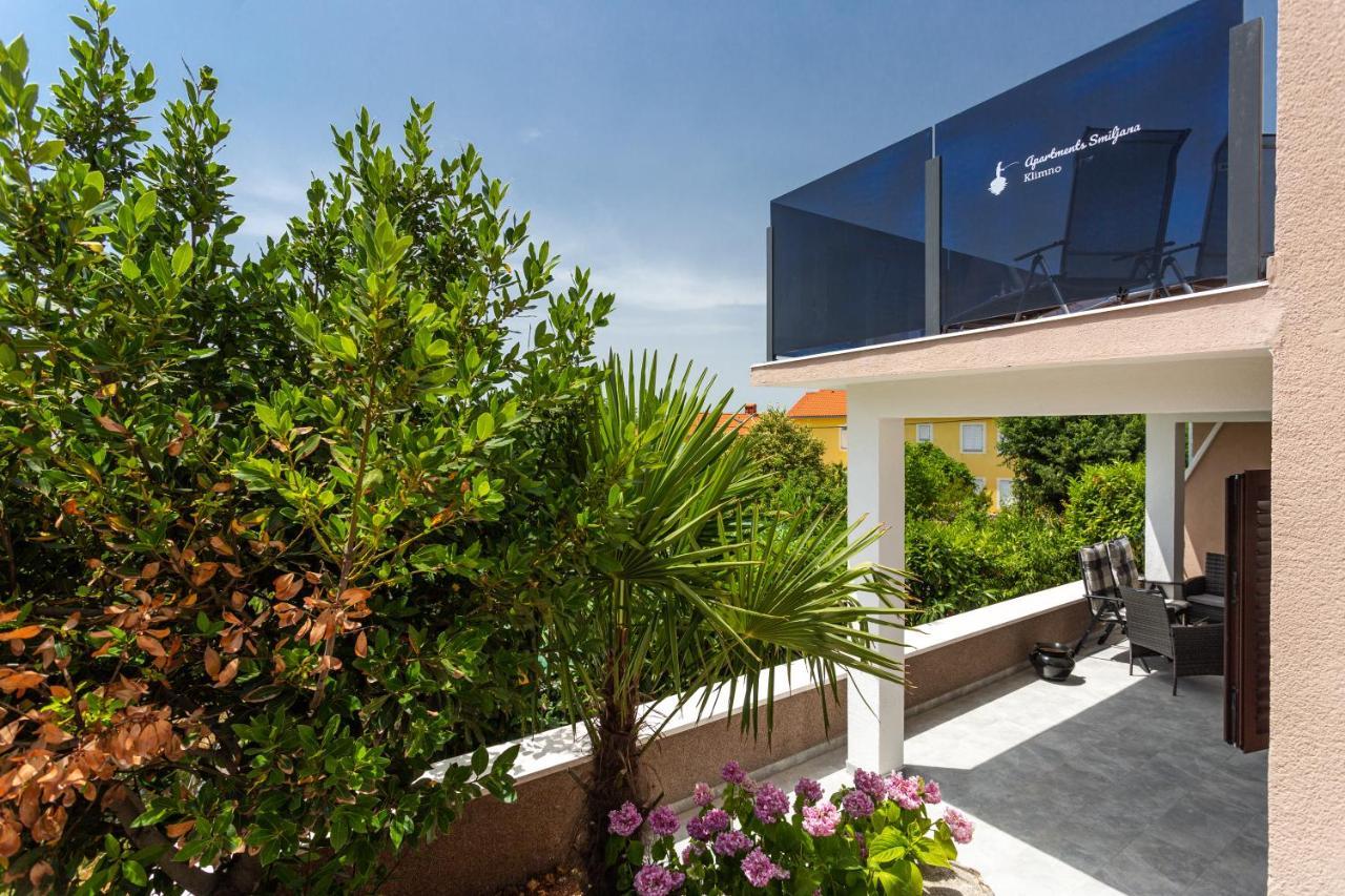 Smiljana Apartments Klimno Exterior foto